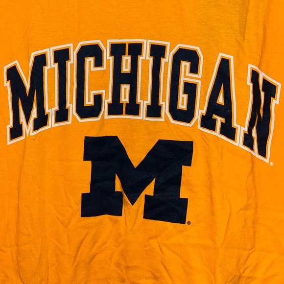 ๐๐๏ธ University of Michigan Wolverines Marquee Maize Shirt ๐๏ธ๐ - Picture 12 of 12
